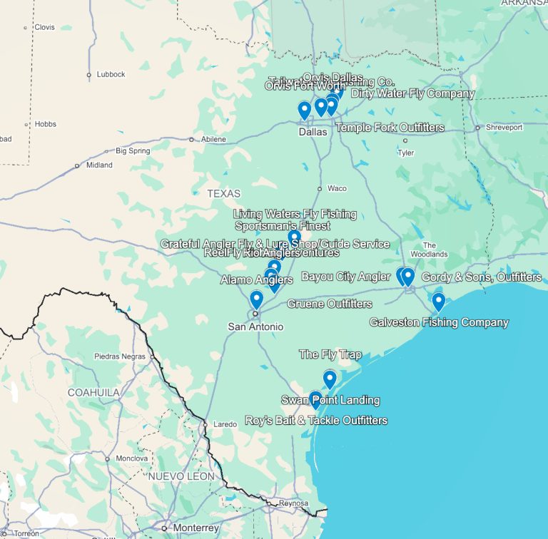 fly shops near me in texas